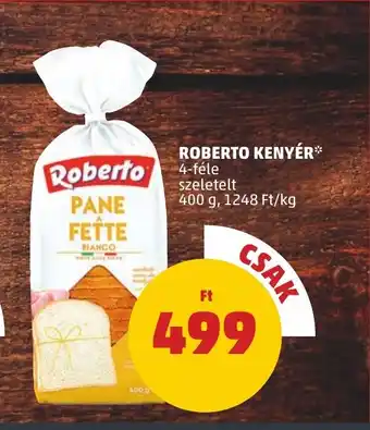 ROBERTO KENYÉR 400g