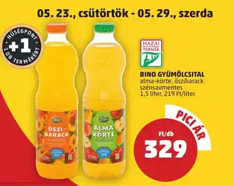 PENNY BINO GYÜMÖLCSITAL 1,5l ajánlat