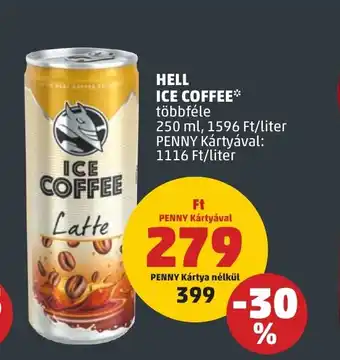 PENNY HELL ICE COFFEE 250ml ajánlat