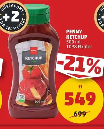 PENNY PENNY KETCHUP 500 ml ajánlat