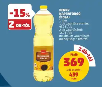 PENNY PENNY NAPRAFORGÓ ÉTOLAJ 1 liter ajánlat