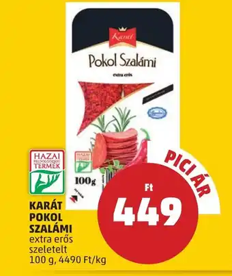 PENNY KARÁT POKOL SZALÁMI 100g ajánlat