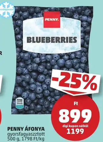 PENNY PENNY ÁFONYA 500 g ajánlat