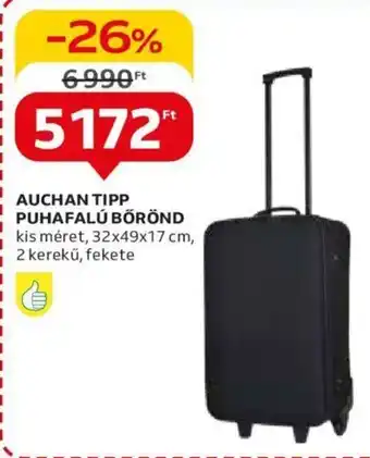 Auchan AUCHAN TIPP PUHAFALÚ BŐRÖND ajánlat