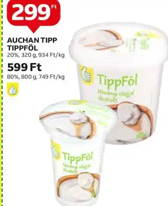 Auchan AUCHAN TIPP TIPPFÖL 320g ajánlat