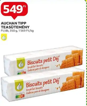 Auchan AUCHAN TIPP TEASÜTEMÉNY 350 g ajánlat