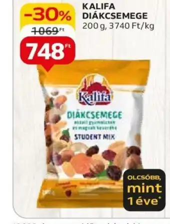 Auchan KALIFA DIÁKCSEMEGE 200g ajánlat