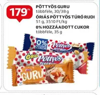 Auchan PÖTTYÖS GURU 30/38g ajánlat