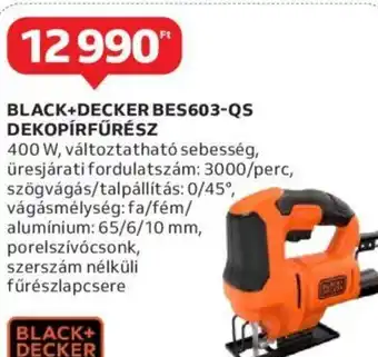 Auchan BLACK+DECKER BES603-QS DEKOPÍRFŰRÉSZ ajánlat
