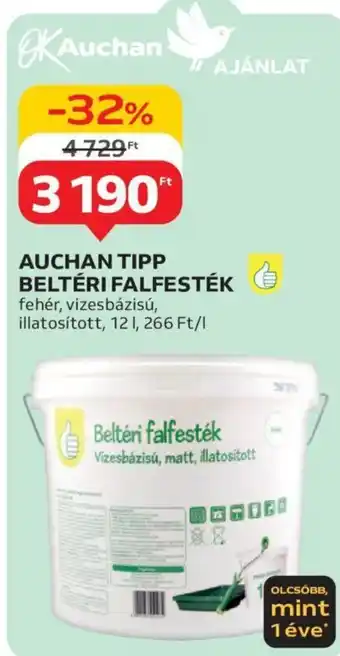 Auchan AUCHAN TIPP BELTÉRI FALFESTÉK ajánlat