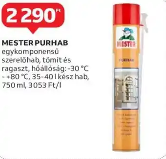 Auchan MESTER PURHAB ajánlat