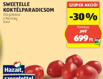 ALDI SWEETELLE KOKTÉLPARADICSOM 250g ajánlat