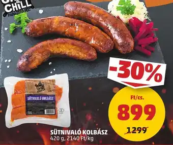 PENNY SÜTNIVALÓ KOLBÁSZ 420g ajánlat