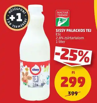 PENNY SISSY PALACKOS TEJ 1 liter ajánlat