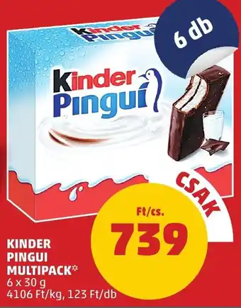 PENNY KINDER PINGUI MULTIPACK 6 x 30 g ajánlat