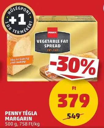 PENNY PENNY TÉGLA MARGARIN 500 g ajánlat