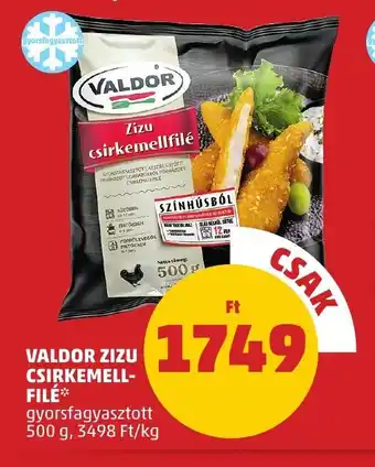 PENNY VALDOR ZIZU CSIRKEMELL- FILÉ 500g ajánlat