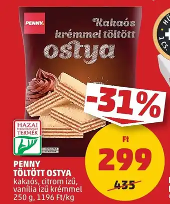 PENNY PENNY TÖLTÖTT OSTYA 250 g ajánlat