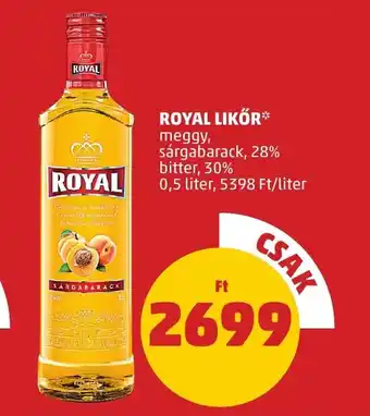 PENNY ROYAL LIKŐR 0,5 liter ajánlat