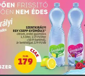 SZENTKIRÁLYI EGY CSEPP GYÜMÖLCS 1,5 liter