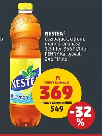 PENNY NESTEA 1,5 liter ajánlat