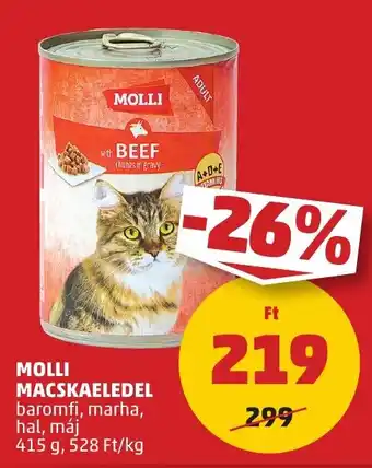 PENNY MOLLI MACSKAELEDEL 415g ajánlat