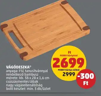 PENNY VÁGÓDESZKA ajánlat