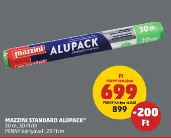 MAZZINI STANDARD ALUPACK