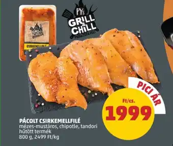 PÁCOLT CSIRKEMELLFILÉ 800g