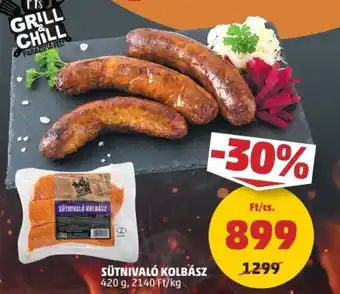 PENNY SÜTNIVALÓ KOLBÁSZ 420g ajánlat