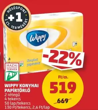 PENNY WIPPY KONYHAI PAPÍRTÖRLŐ ajánlat