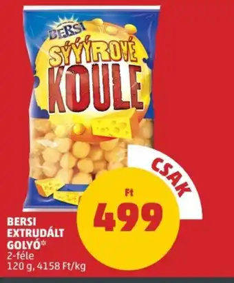 PENNY BERSI EXTRUDÁLT GOLYÓ 120 g ajánlat