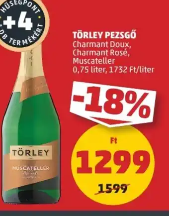 PENNY TÖRLEY PEZSGŐ 0,75 liter ajánlat