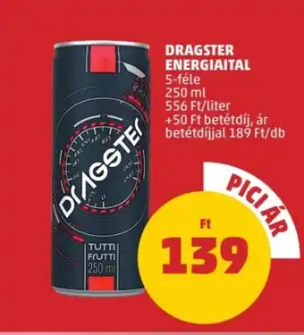 PENNY DRAGSTER ENERGIAITAL 250ml ajánlat