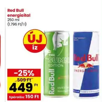 Spar Red Bull energiaital 250ml ajánlat