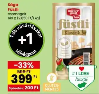 Spar Sága Füstli 140g ajánlat