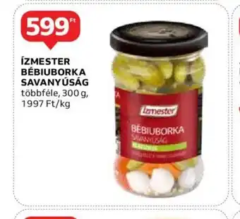 Auchan ÍZMESTER BÉBIUBORKA SAVANYÚSÁG 300 g ajánlat