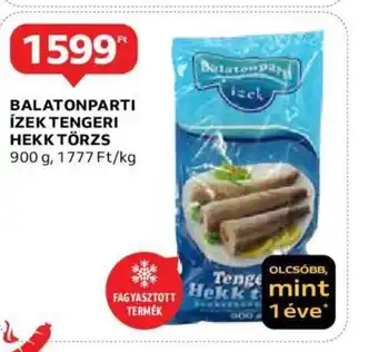 Auchan BALATONPARTI ÍZEK TENGERI HEKK TÖRZS 900 g ajánlat