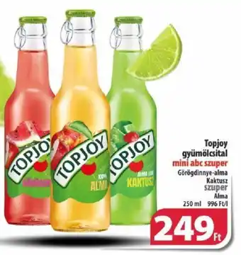 Coop Topjoy gyümölcsital 250ml ajánlat