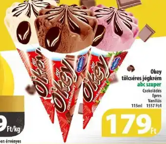 Coop Okey tölcséres jégkrém 115ml ajánlat