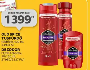 Auchan OLD SPICE TUSFÜRDŐ 400 ml ajánlat