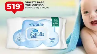 Auchan VIOLETA BABA TÖRLŐKENDŐ ajánlat