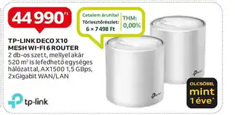 TP-LINK DECO X10 MESH WI-FI 6 ROUTER