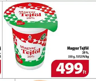 Coop Magyar Tejföl 330g ajánlat