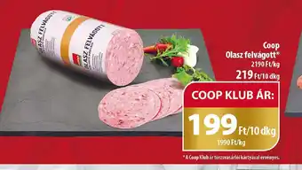 Coop Coop Olasz felvágott 10dkg ajánlat