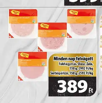 Coop Minden nap felvágott ajánlat