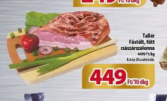 Coop Tallér Füstölt, fött császárszalonna 10dkg ajánlat