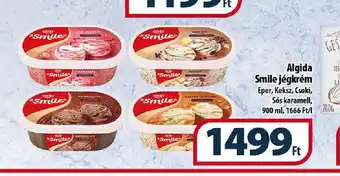 Coop Algida Smile jégkrém 900ml ajánlat