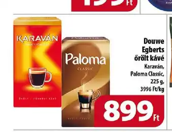 Coop Douwe Egberts örölt kávé 225g ajánlat