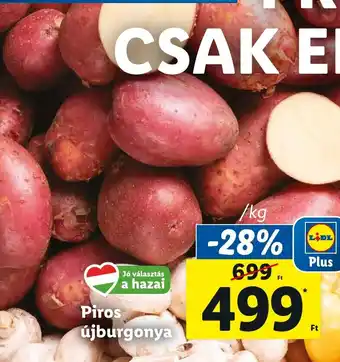 Lidl Piros újburgonya 1kg ajánlat